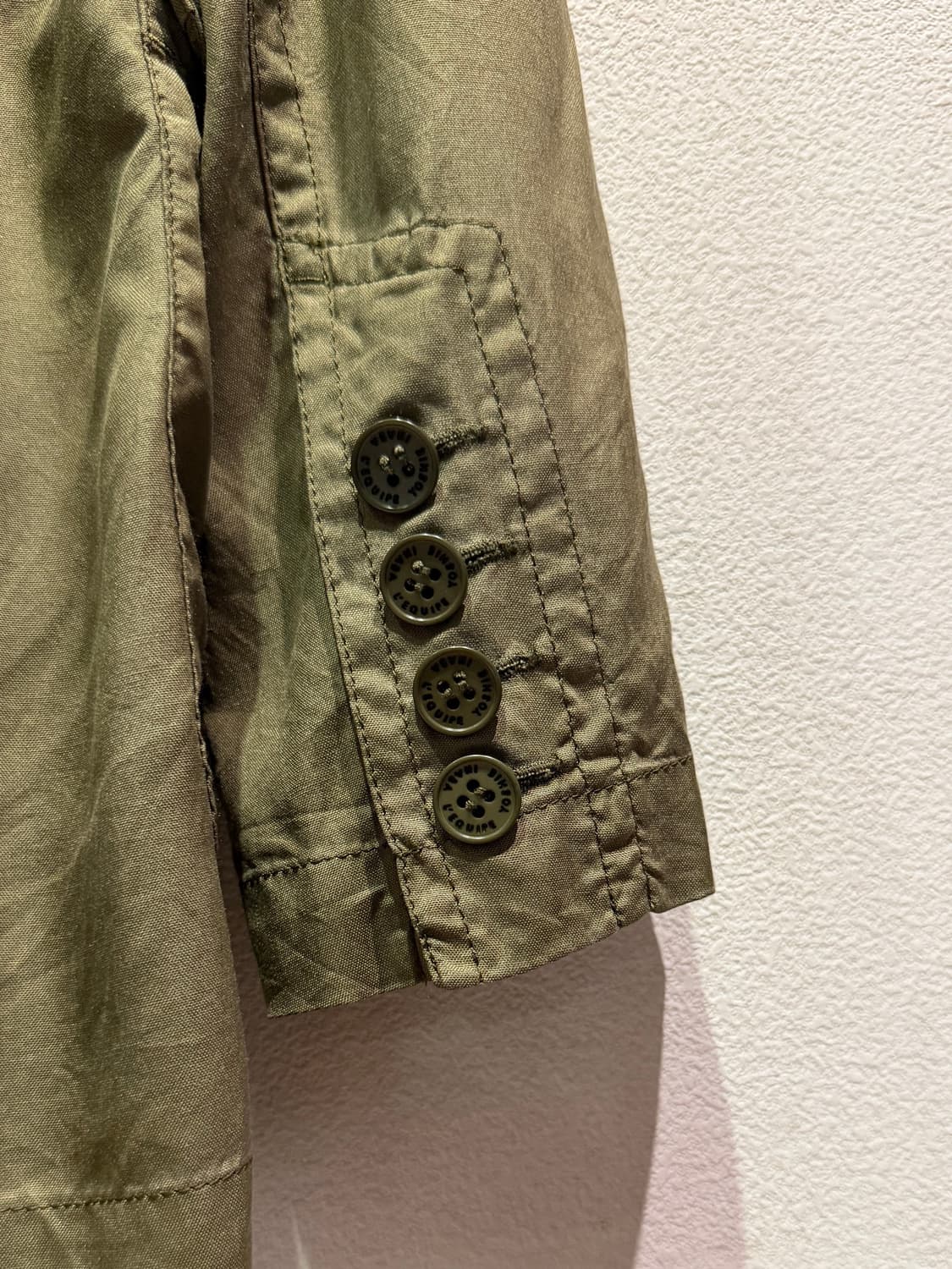 Yoshie Inaba 100% Silk Safari Jacket 상품이미지5