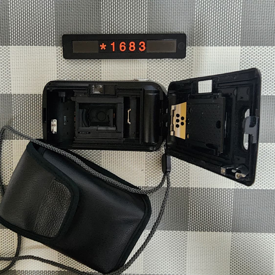 올림푸스 뮤 1 블랙바디 필름카메라 파우치포함 상품이미지6