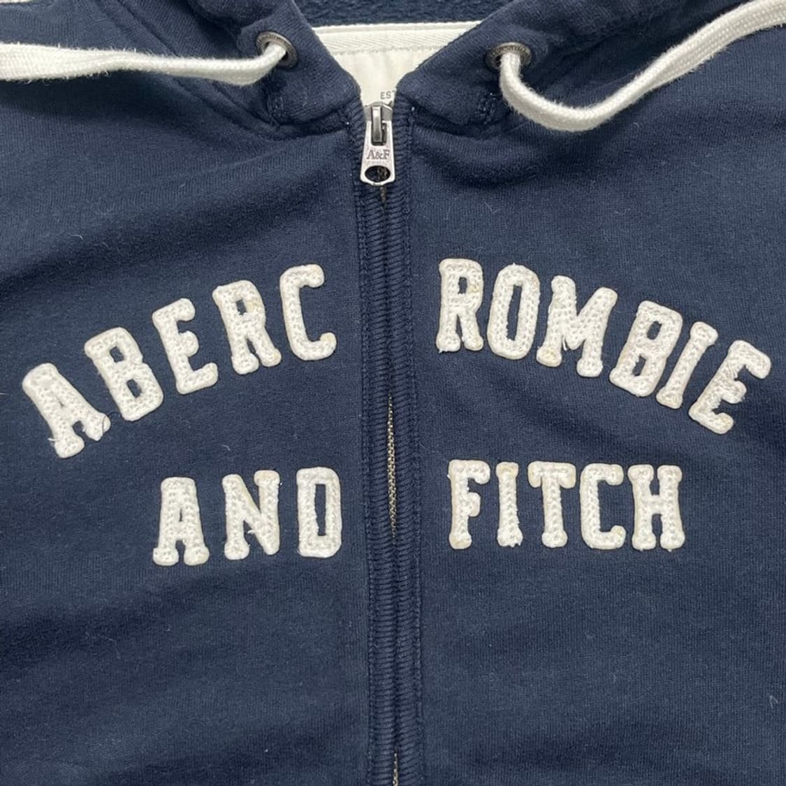 ABERCROMBIE & FITCH 프린팅 집업 S 상품이미지4
