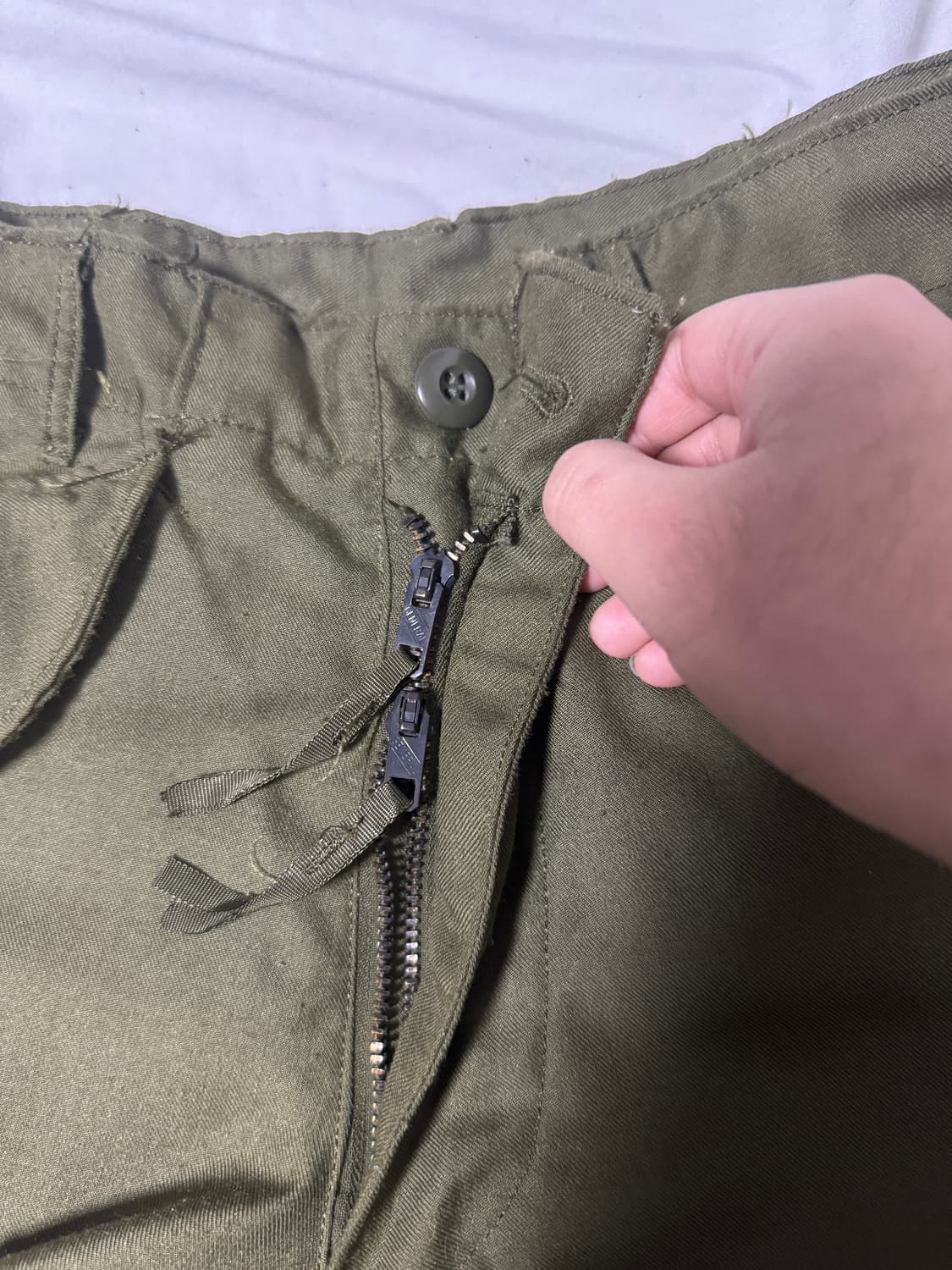 70s us army og 106 플라이트 팬츠 밀리터리 미군 베트남전 상품이미지3