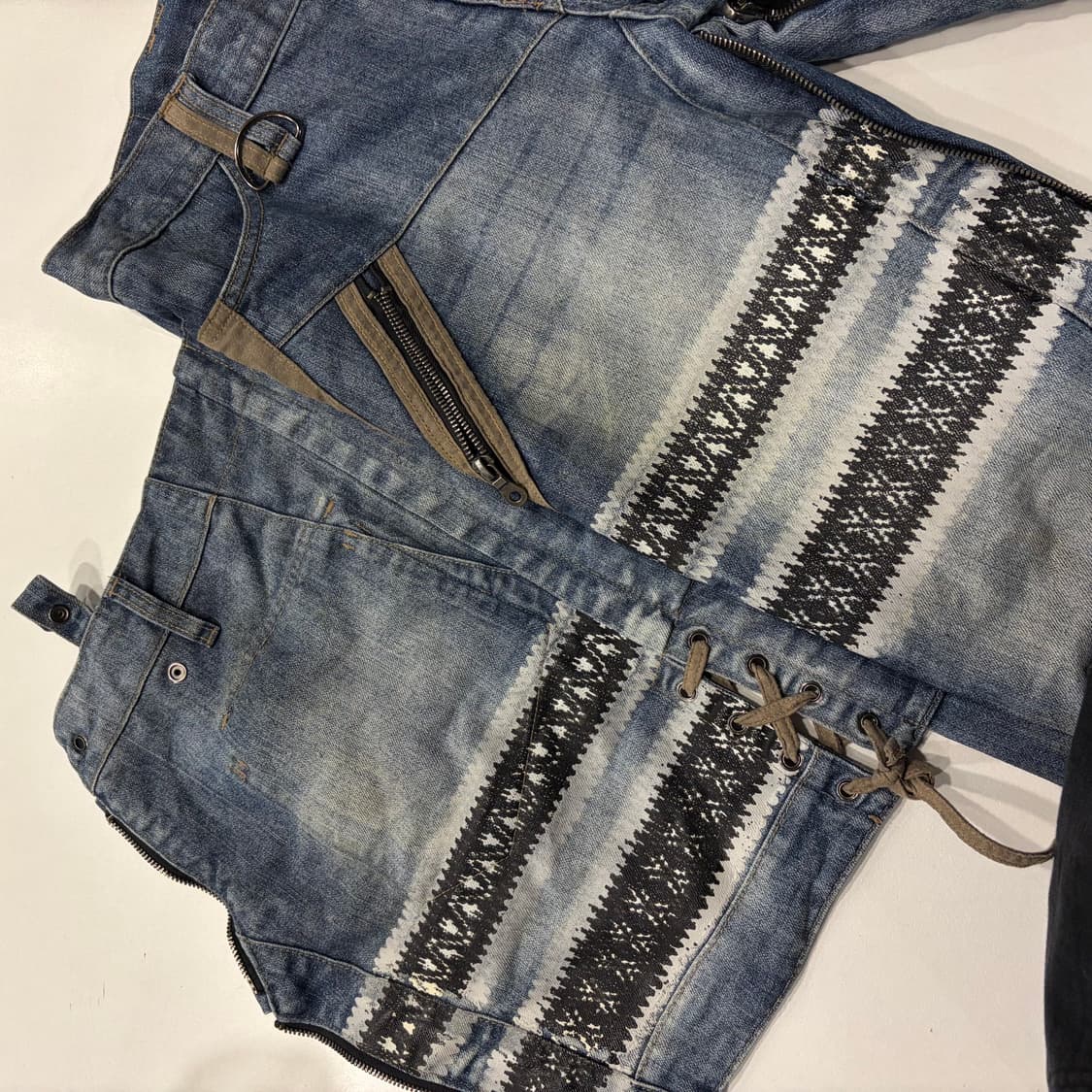 PPFM 재팬 빈티지 디테일 블루 데님 팬츠 C770 상품이미지5