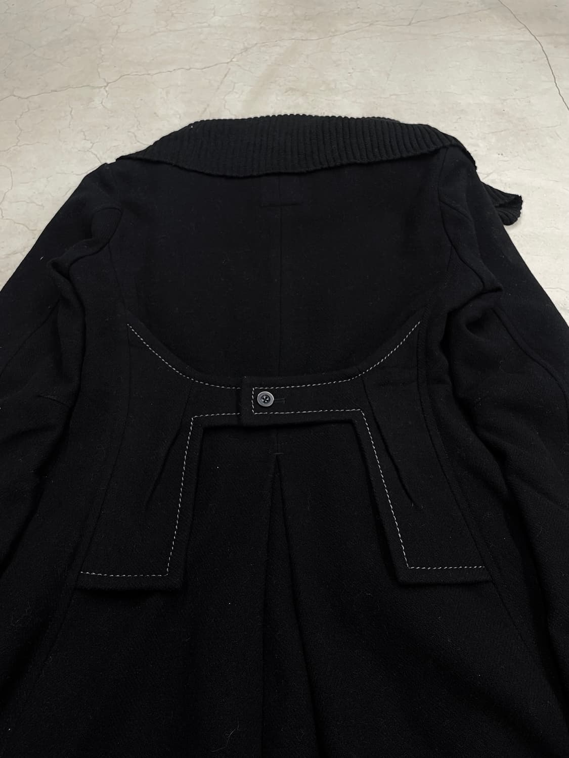 00’s Marithé François Girbaud Drape coat 상품이미지5