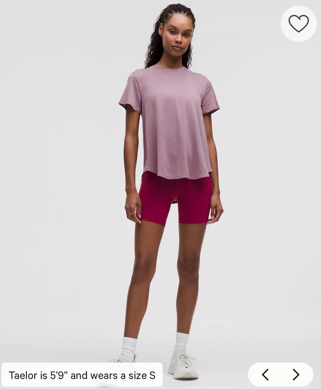 룰루레몬 Lightweight Split-Back Training T-S 상품이미지2