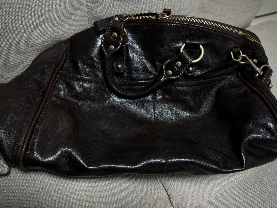 Andrea Mabiani Leather Shoulder Bag Tote 상품이미지2