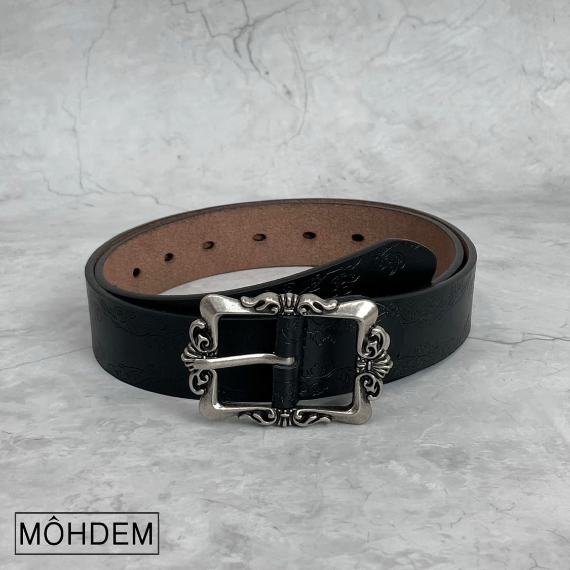 [Unisex 에스닉 버클 웨스턴 벨트 상품이미지7