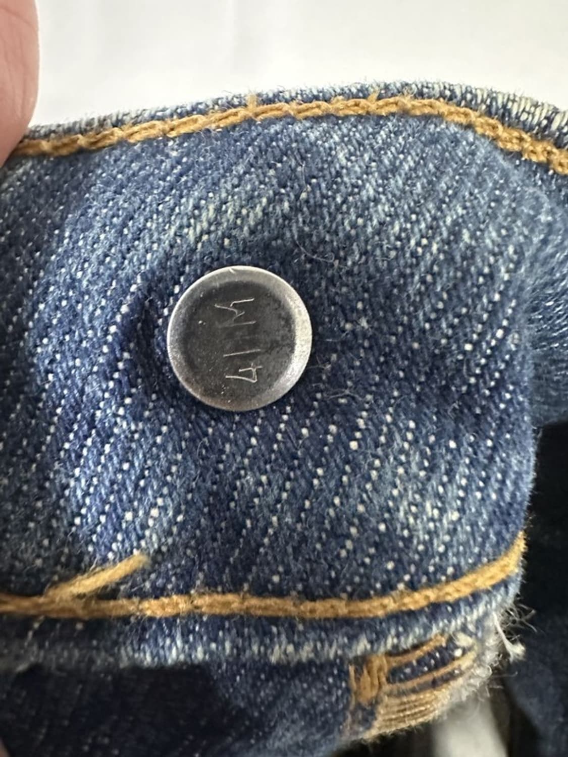 [W38L32] LEVI'S 리바이스505 90s USA 오렌지탭빈티지 상품이미지4