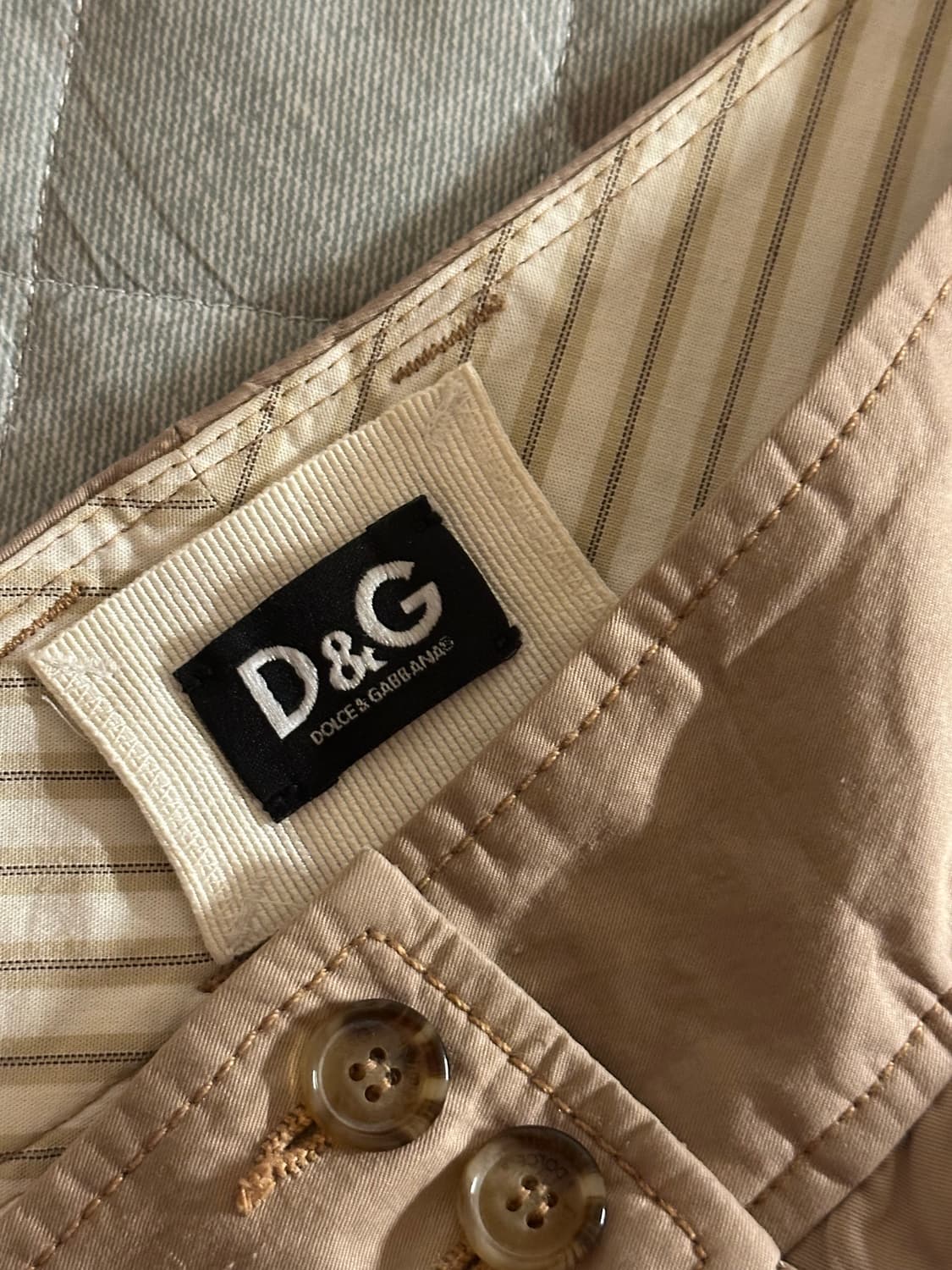 돌체앤가바나 코튼 카고 쇼츠 팬츠 상품이미지3