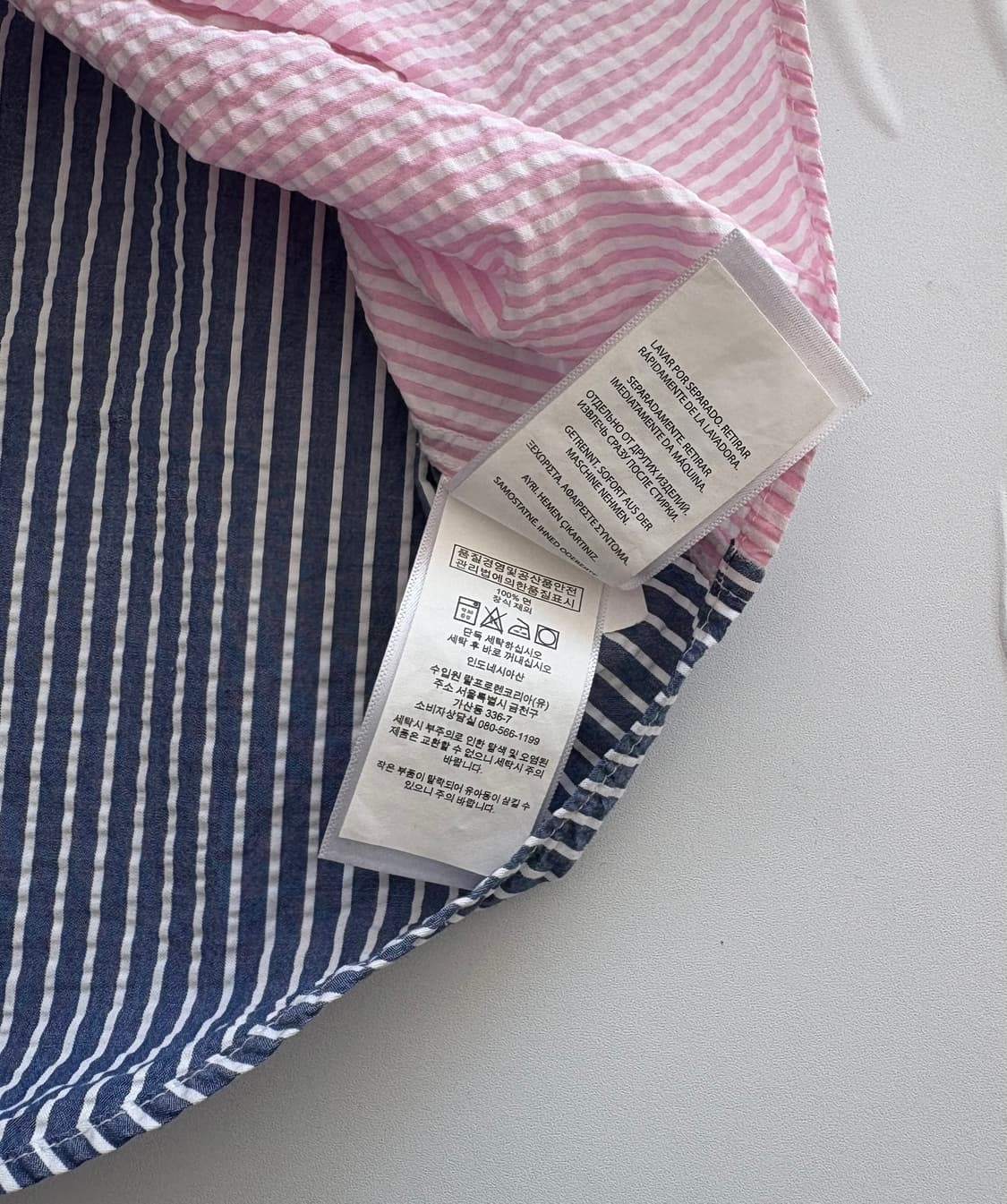 Polo 폴로랄프로렌 시어서커 셔츠 상품이미지5