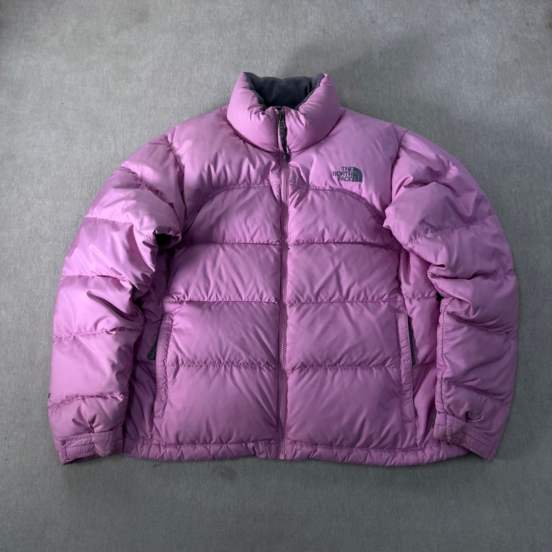 95 노스페이스 해외판 희귀 딸기우유 핑크 700 눕시 패딩 상품이미지1