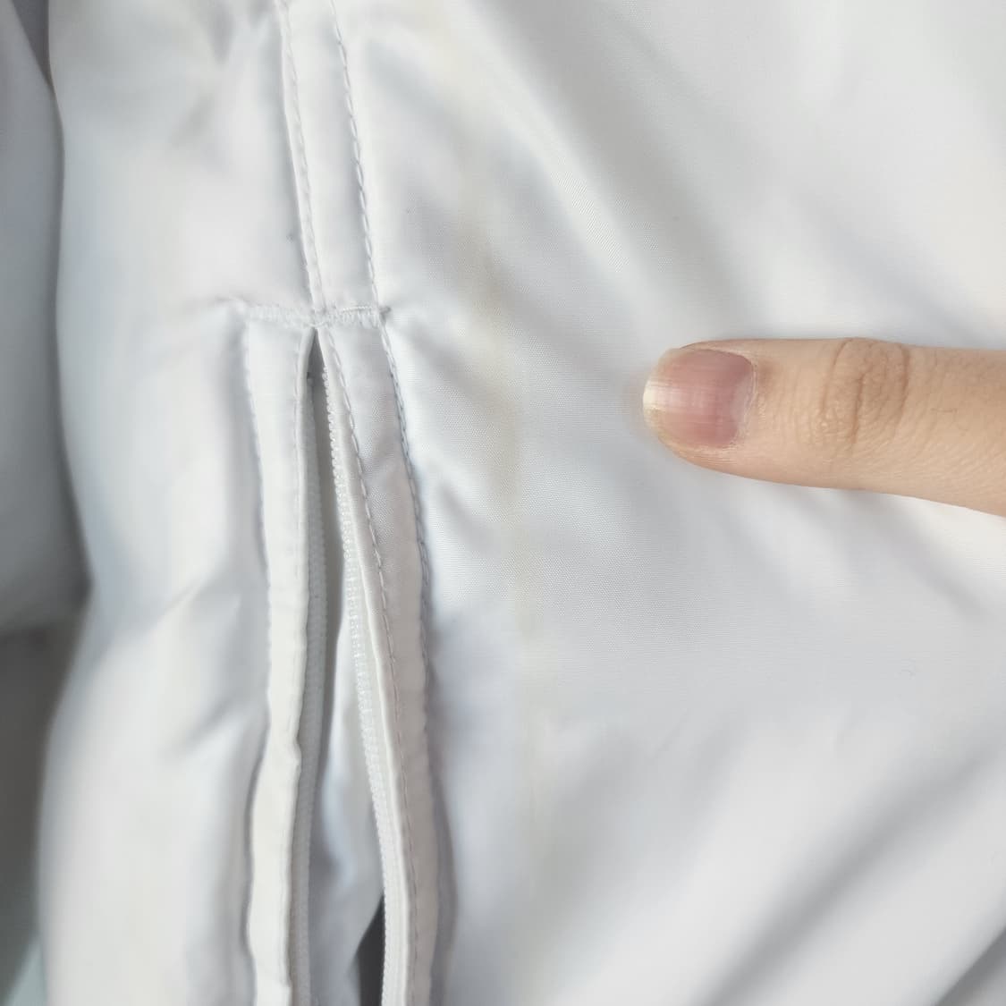 폴로 진스 화이트 패딩 점퍼 상품이미지6