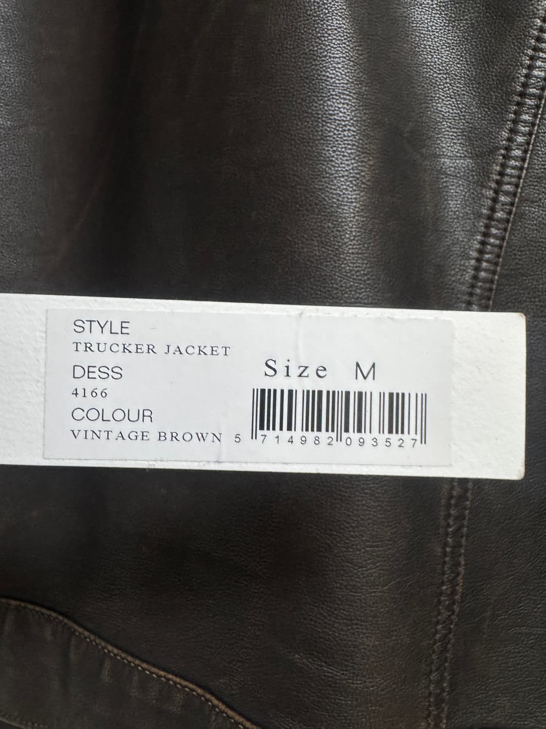 Sunflower 트러커 자켓 빈티지브라운 상품이미지8