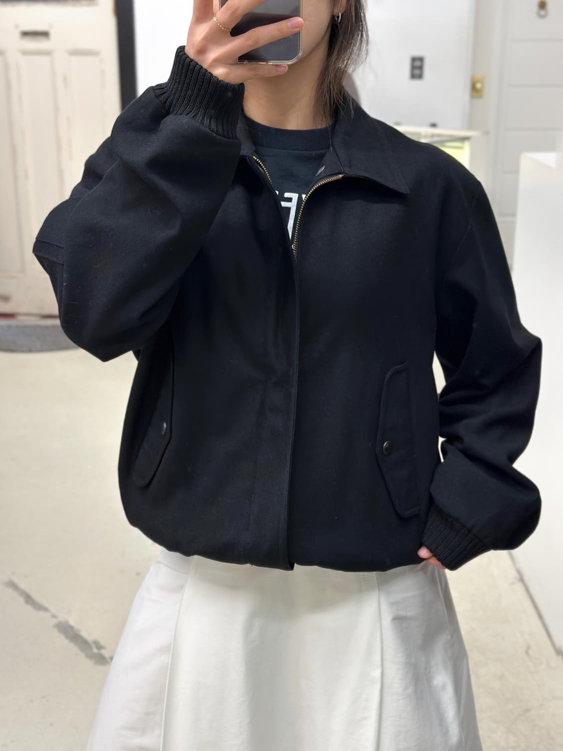 울 블루종 상품이미지1