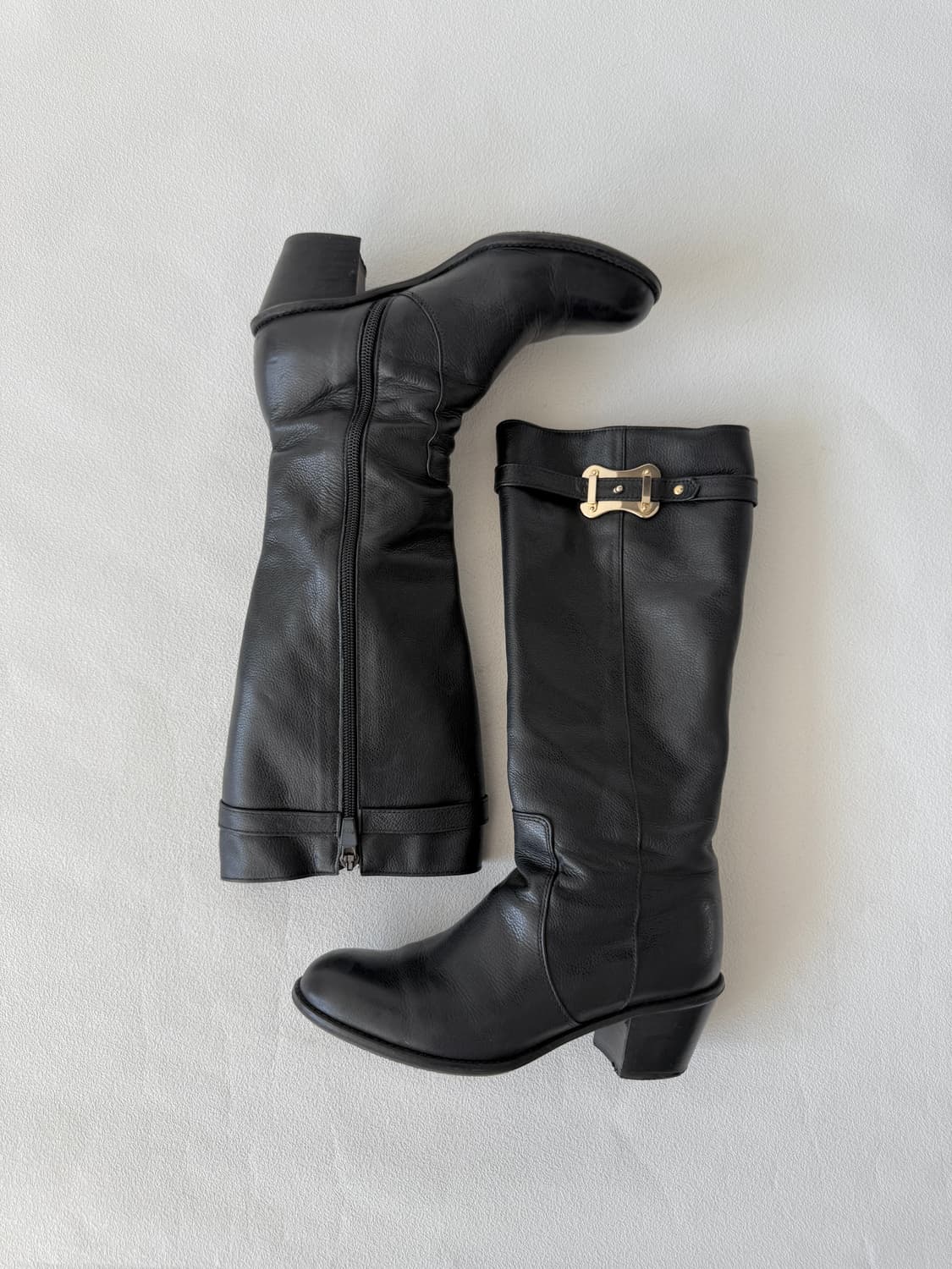 [230]Pre owned 레더 부츠 상품이미지1