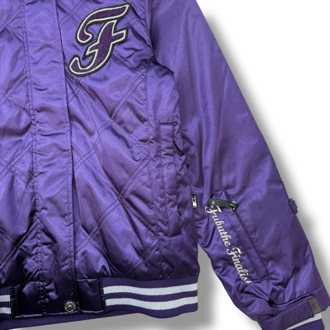 후부 패치 y2k 퍼 점퍼 r1815 상품이미지5