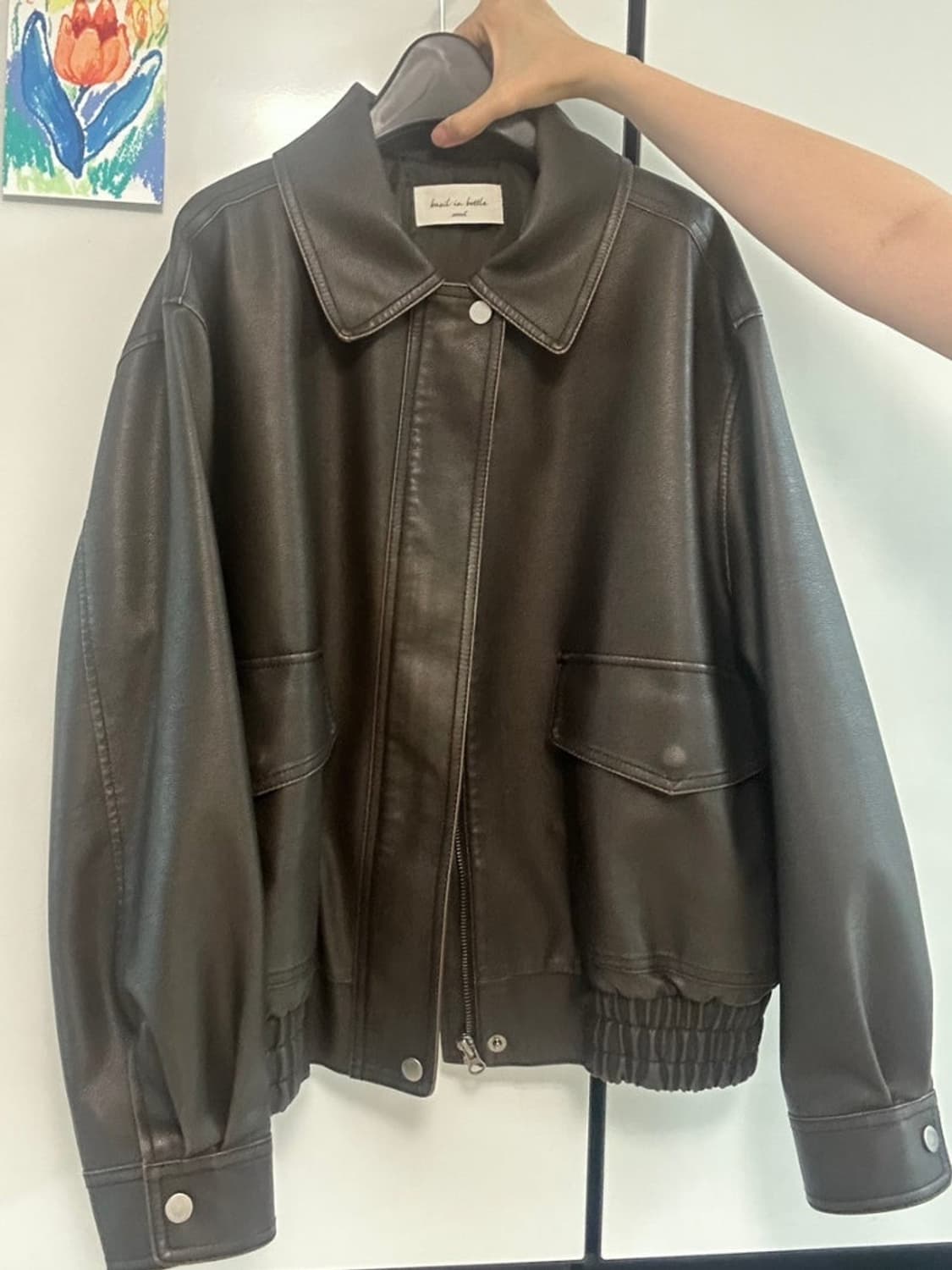 바질인더보틀 레더자켓  상품이미지2