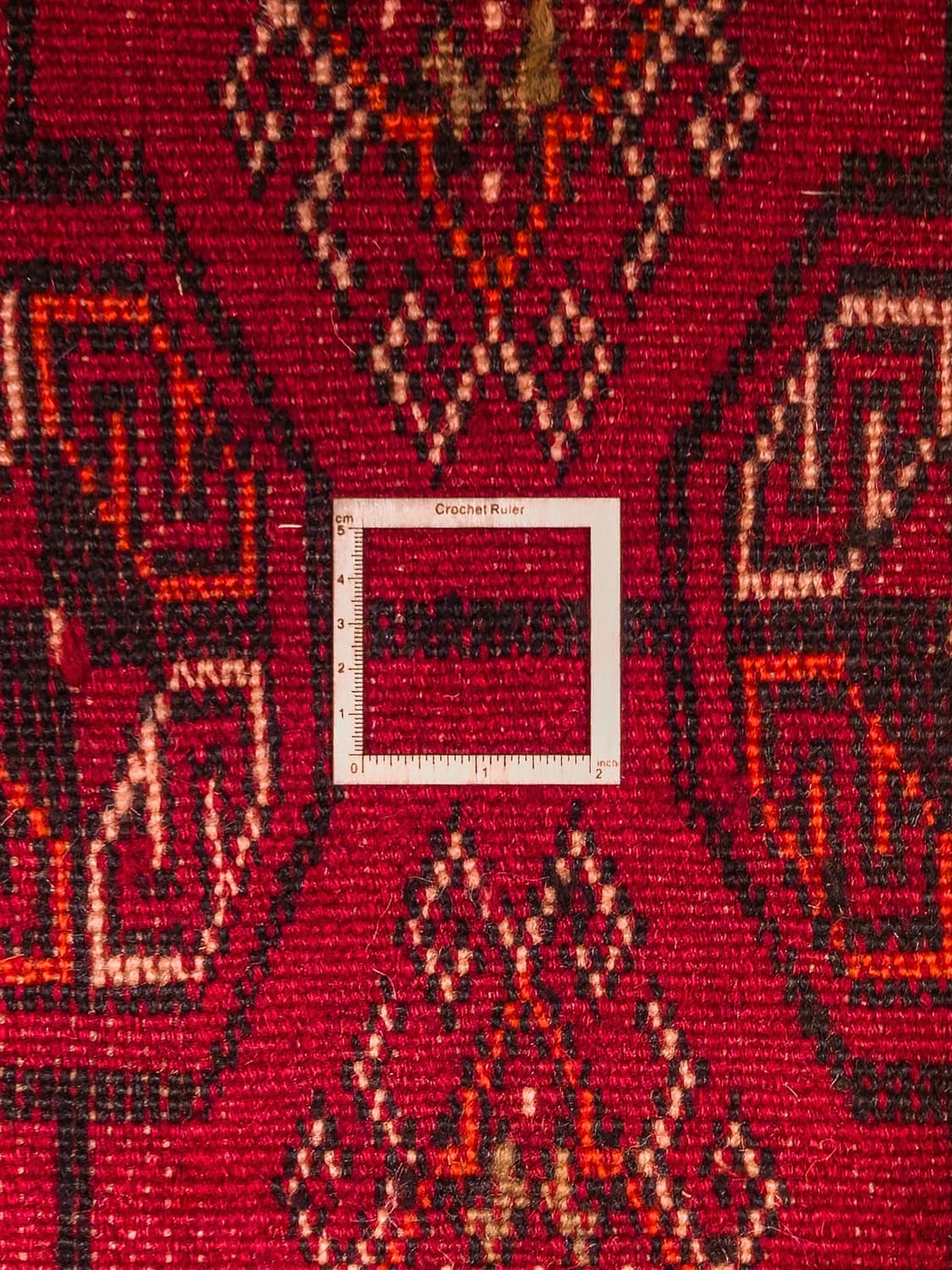 Tekke Gul Vintage Tribal Rug 상품이미지6
