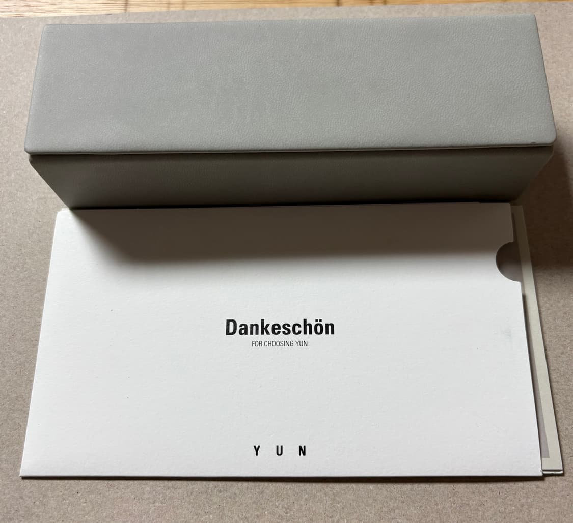 윤(YUN) 마이크로2 스퀘어 뿔테 안경 상품이미지2