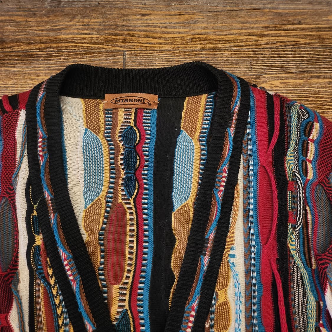 미쏘니 케이블 니트 가디건 상품이미지3