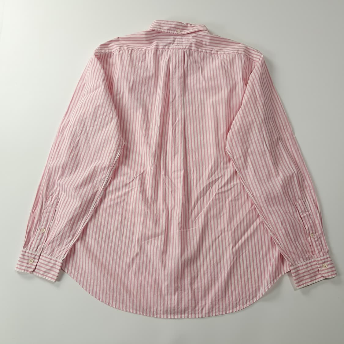 CK161 XL 폴로 00s 베이비핑크 스트라이프 셔츠 남방 상품이미지7