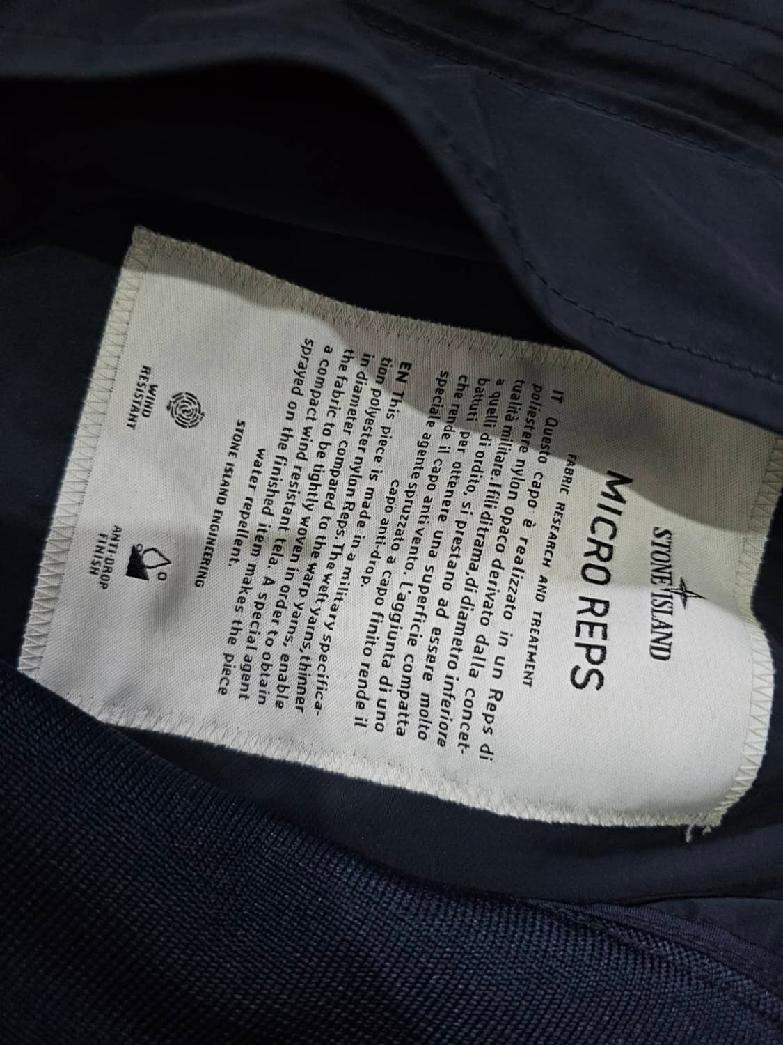 정품 스톤아일랜드 마이크로랩스 자켓 105~110 / XL~XXL 상품이미지6