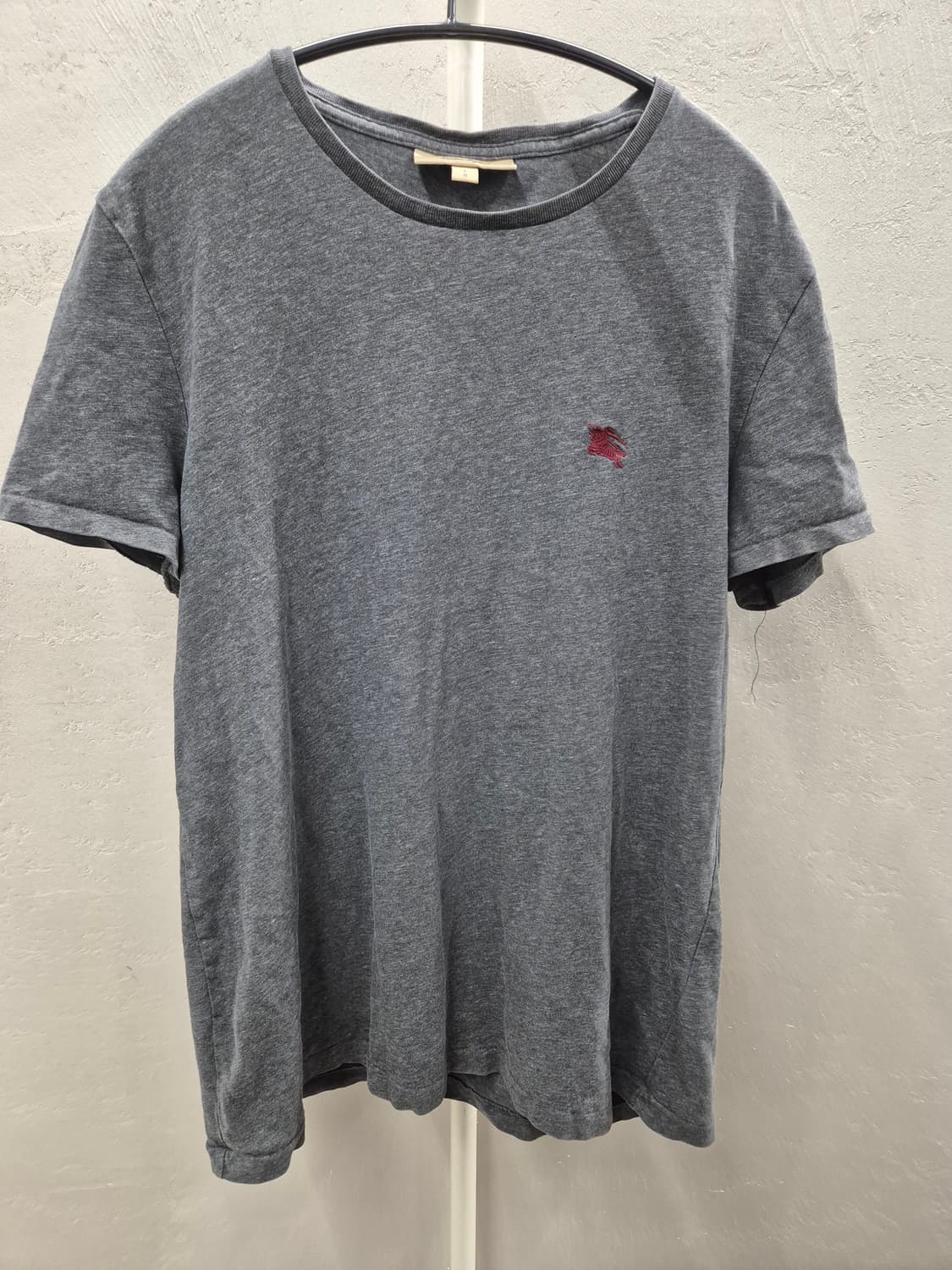 버버리 로고 반팔 티셔츠 회색 L 상품이미지2