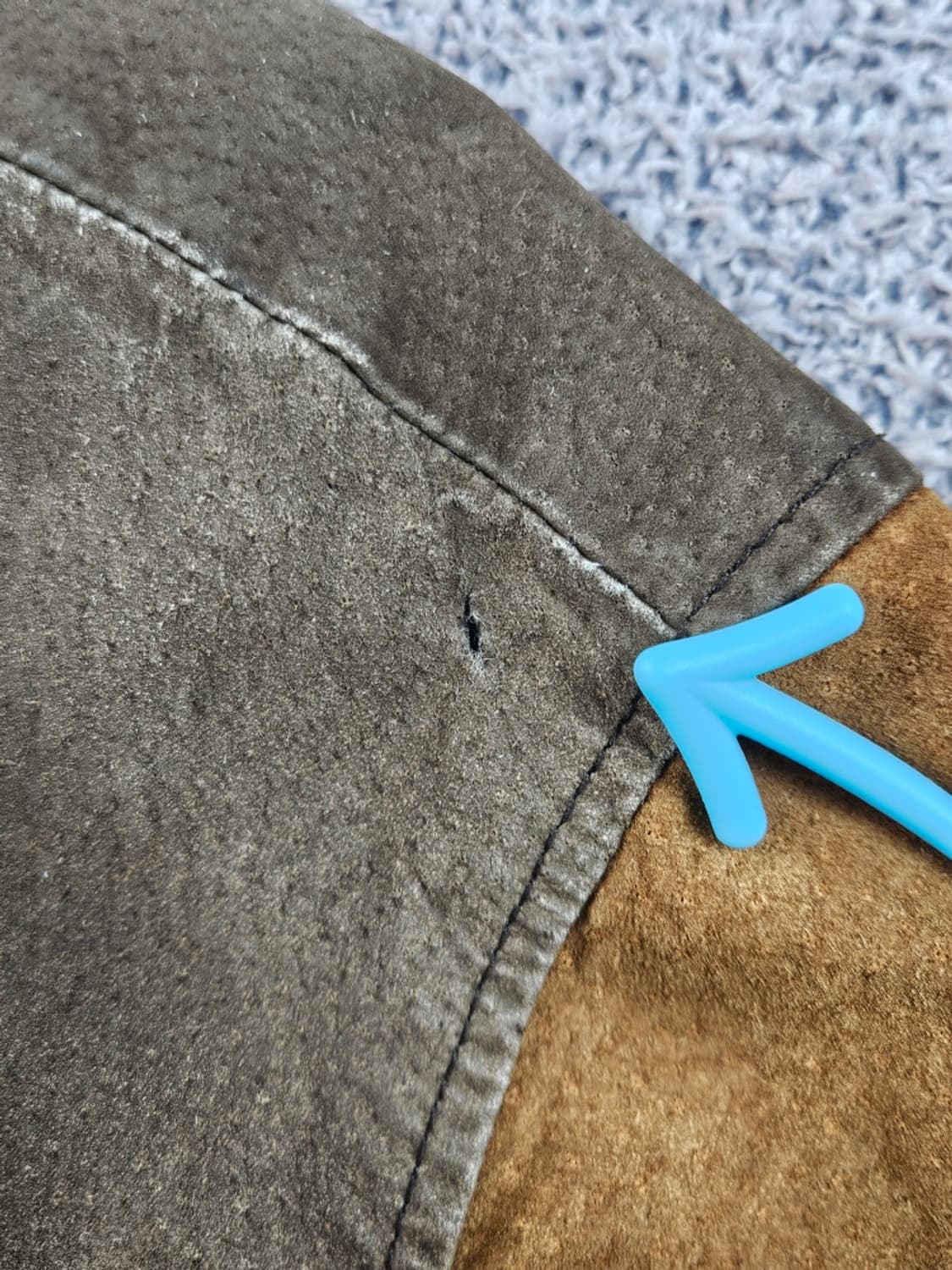 스타터 돈피 스웨이드 스타장 바시티 자켓 ( L ) / 11105 상품이미지5