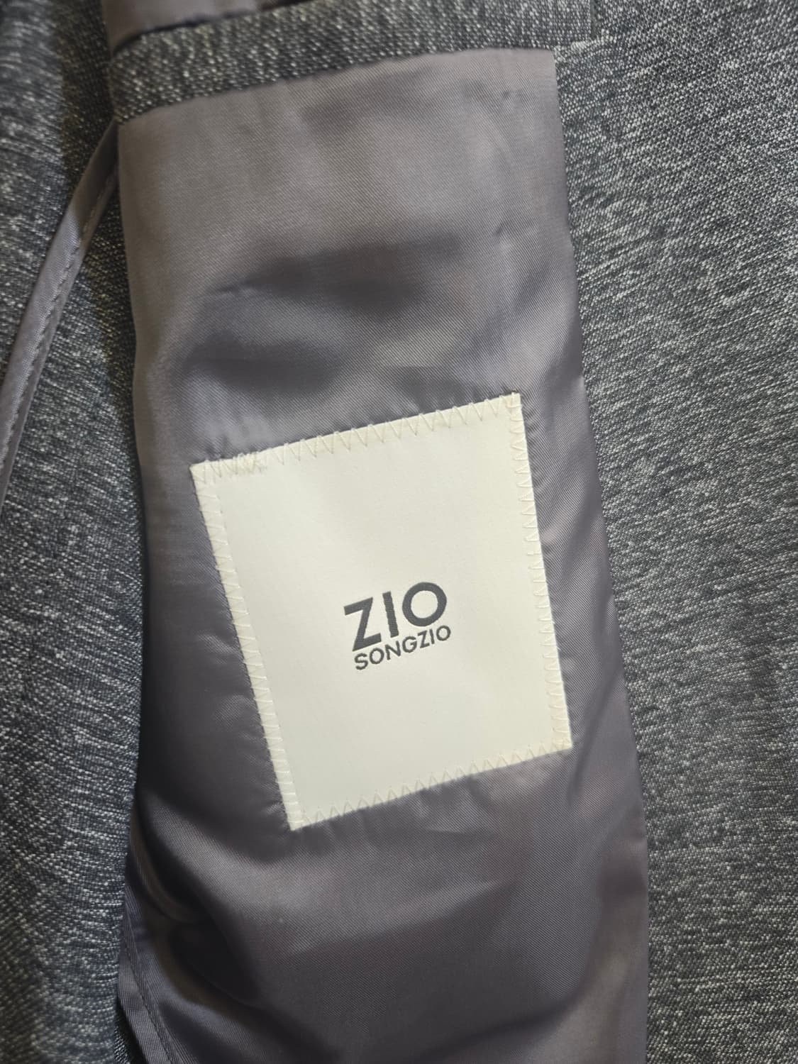 ZIO 지오지아 그레이 자켓 상품이미지3