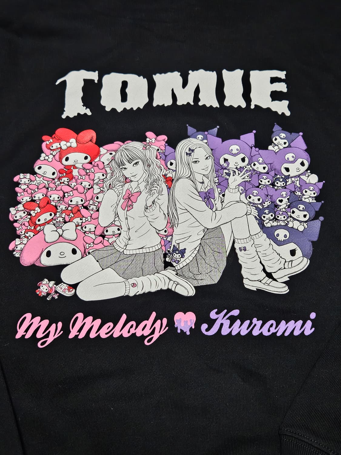 이토준지 x 산리오 콜라보 후드집업 XL 새상품 상품이미지3