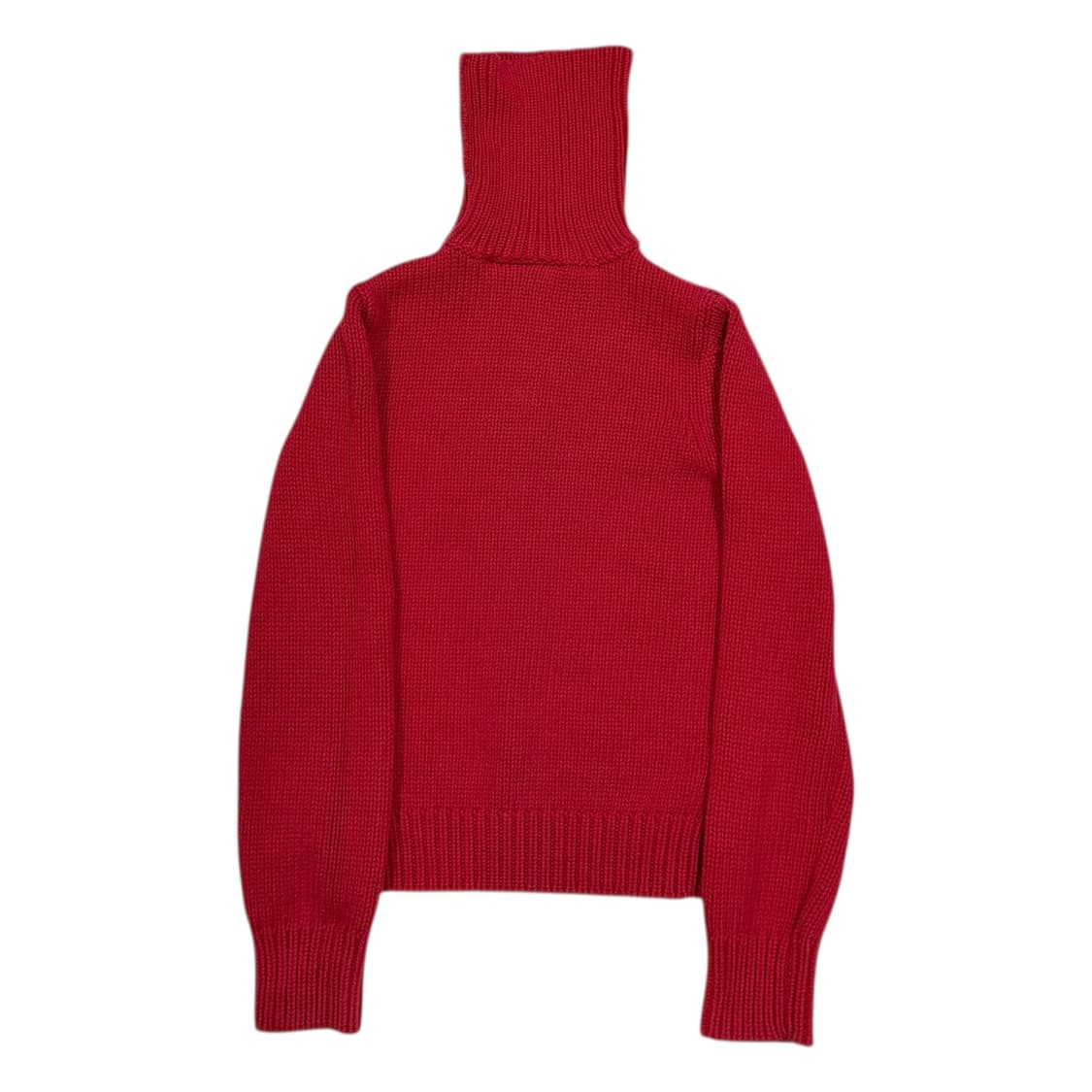 폴로 진스 성조기 터틀넥 니트 레드 S 상품이미지3