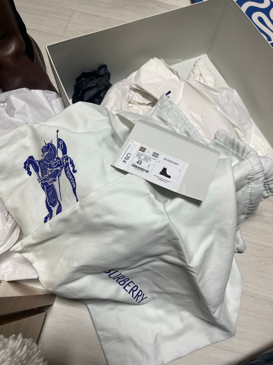 버버리 첼시 부츠 러버솔 상품이미지2