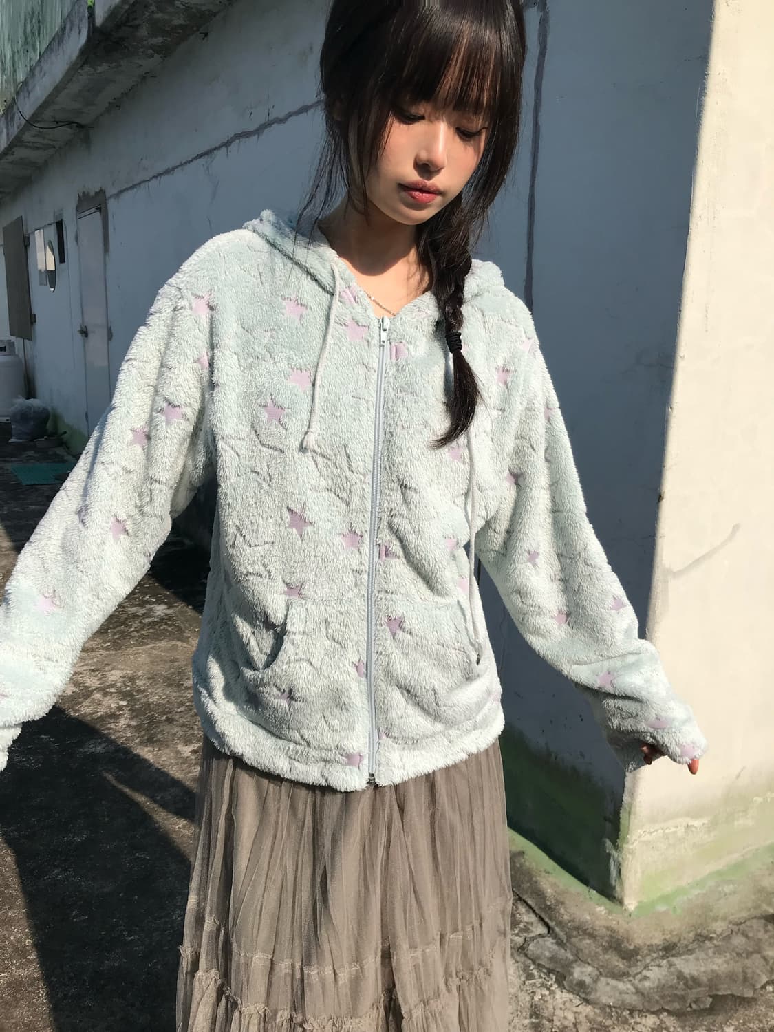 민트스타 플리스 후디 상품이미지1