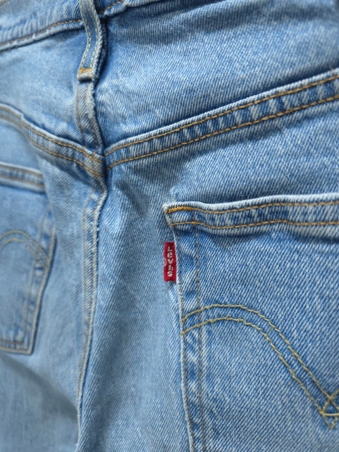 리바이스 501 테이퍼드 연청 ( 여성26~27 ) 상품이미지4