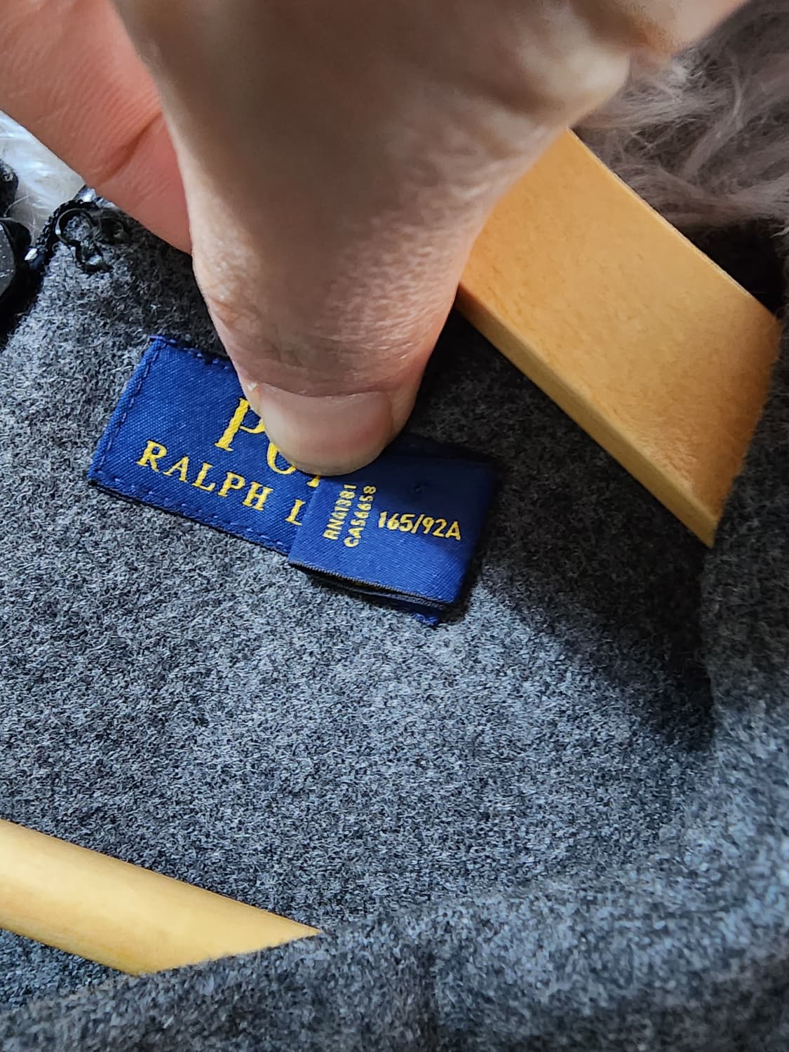 정품 폴로 랄프로렌 그레이 랩 원피스 상품이미지4