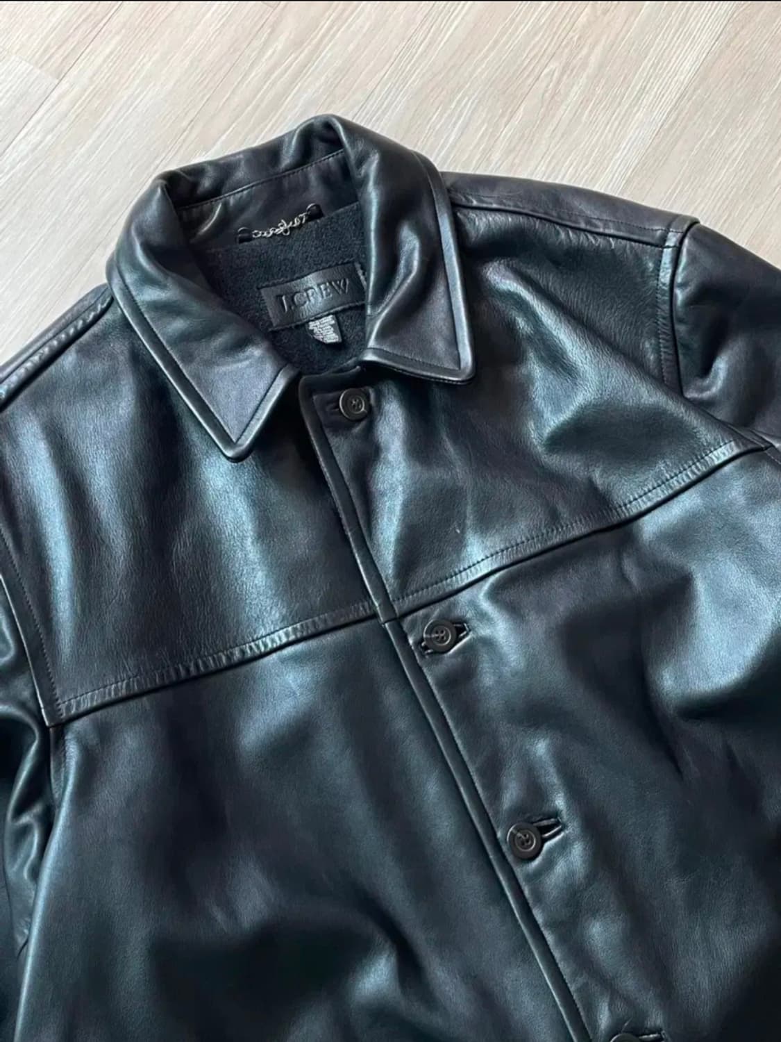 J.Crew 제이크루 레더 카코트 XL사이즈 상품이미지1