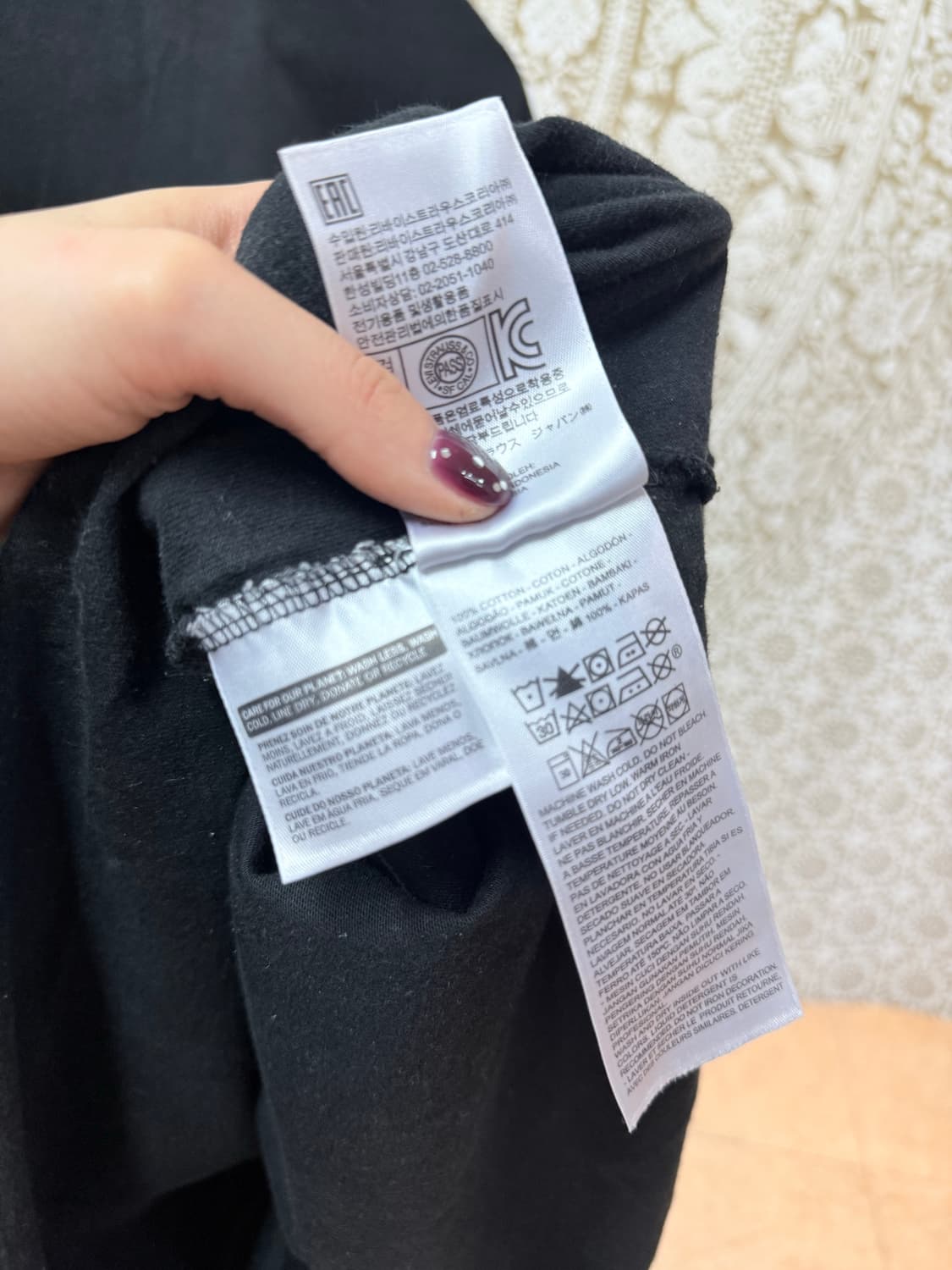 리바이스 501 박스 프린팅 반팔티 (Z1010) 상품이미지5