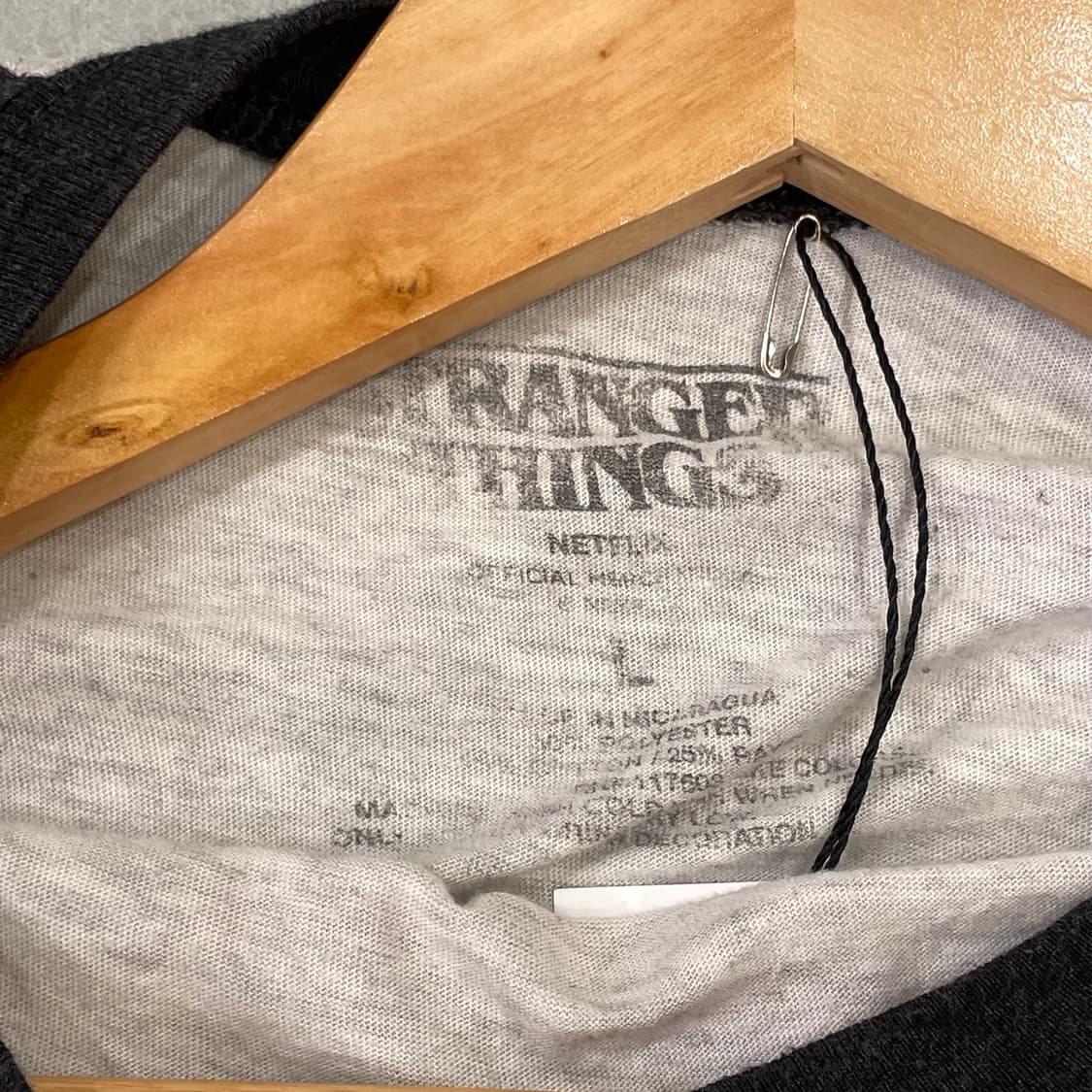 (L) Stranger Things 빈티지 티셔츠 상품이미지6