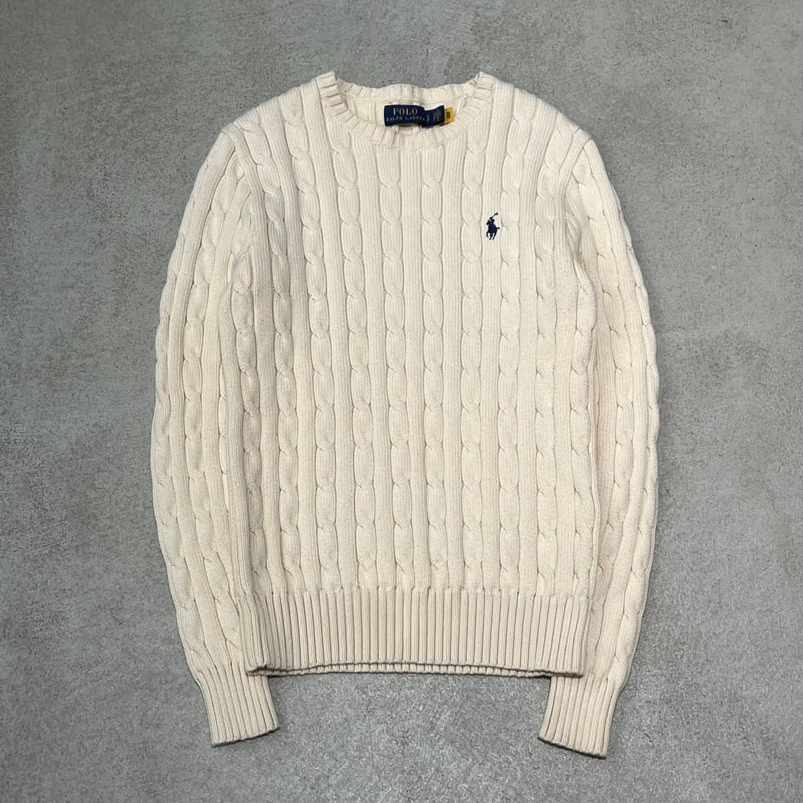 폴로 랄프로렌 신형큐알 꽈배기니트 s10669 상품이미지1