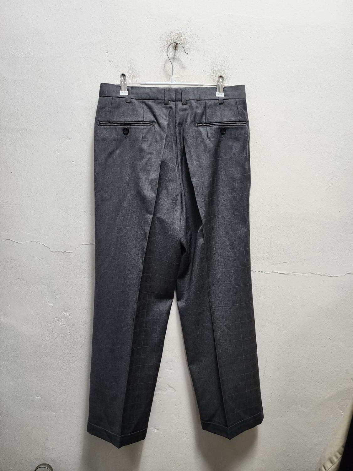 90s 빈티지 제냐 원단  wool 수트셋업 상품이미지7