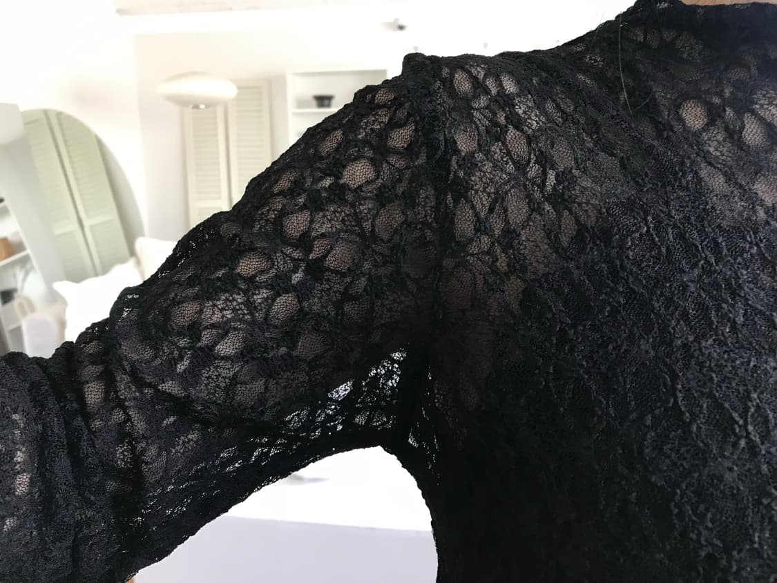 vintage lace mesh top 상품이미지3