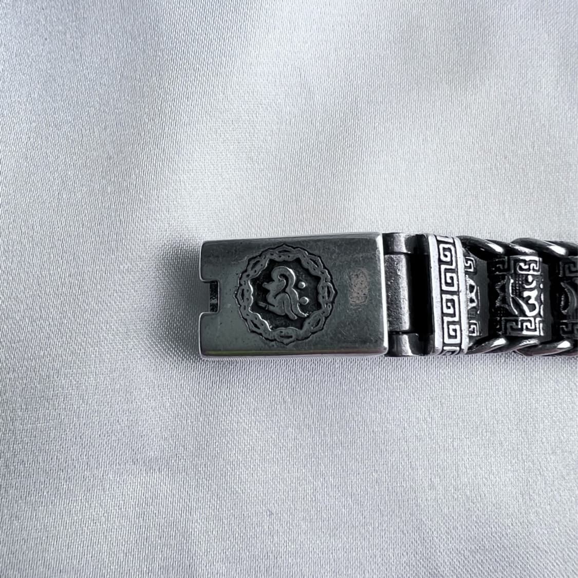 신주 은도금 만트라 팔찌 상품이미지9