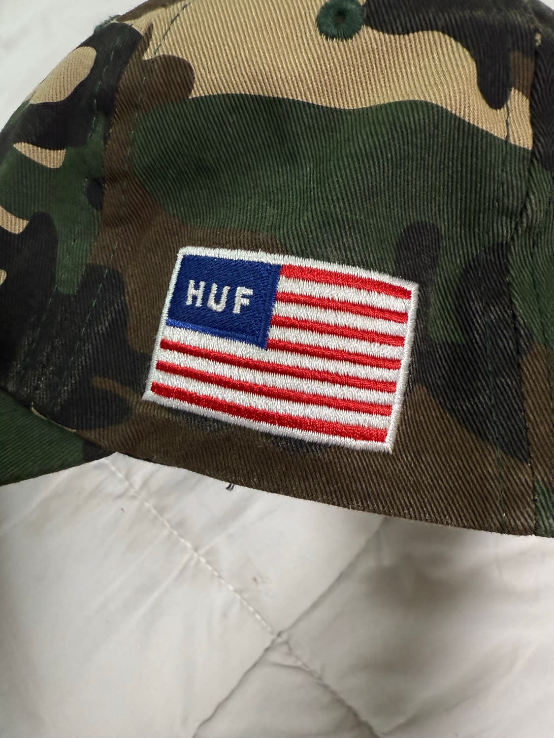 HUF “ Fuck It “ 카모 볼캡 상품이미지4