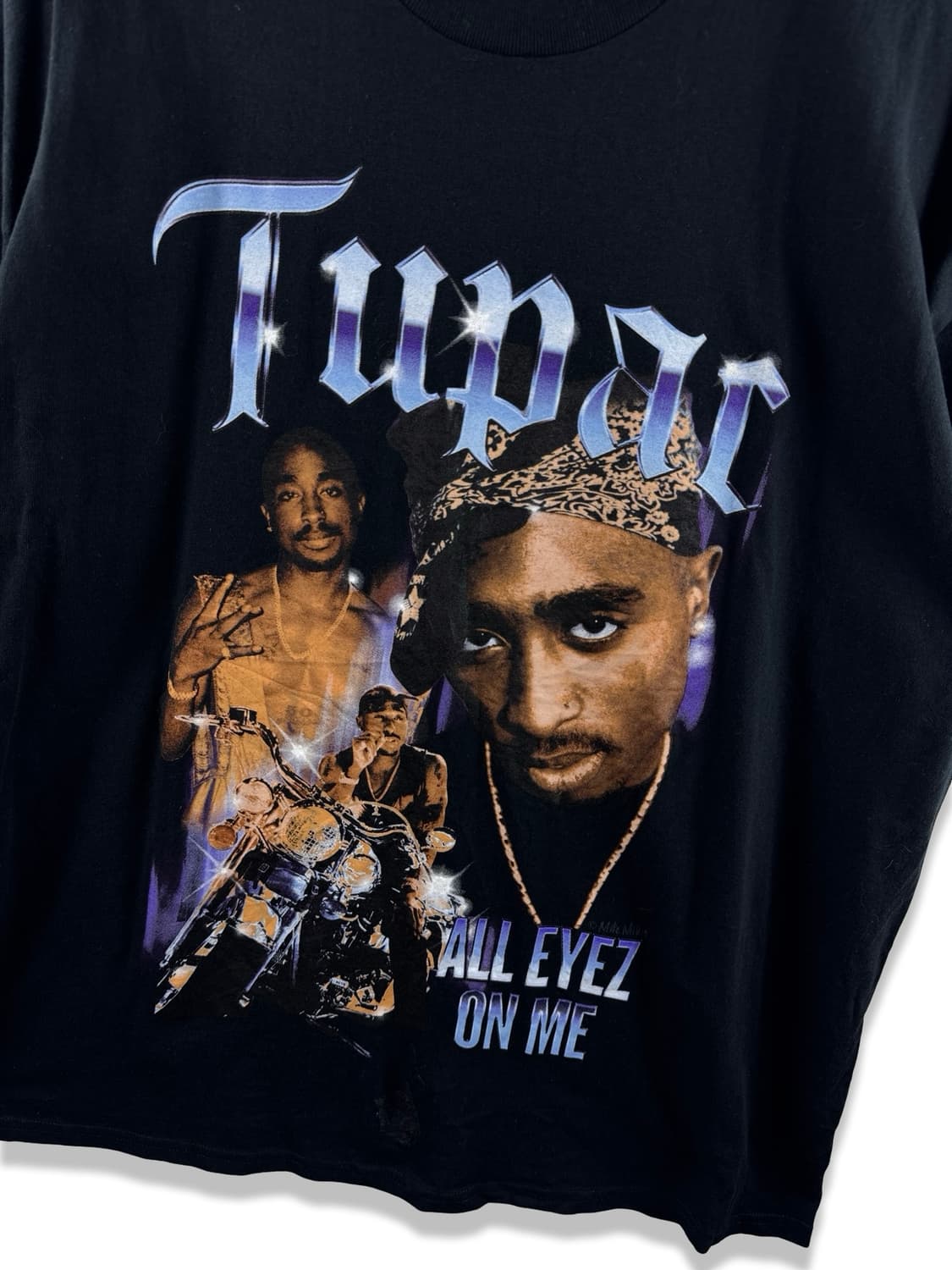 투팍 오피셜 그래픽 랩티셔츠3014 상품이미지5