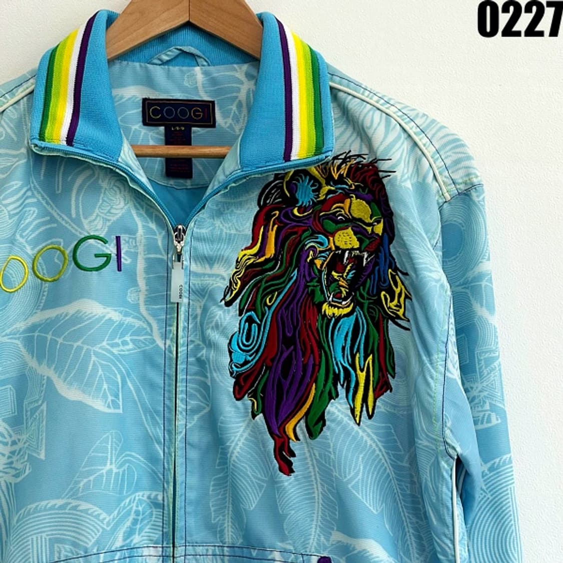 쿠지 COOGI 나일론 트랙 자켓 L 0227 상품이미지3