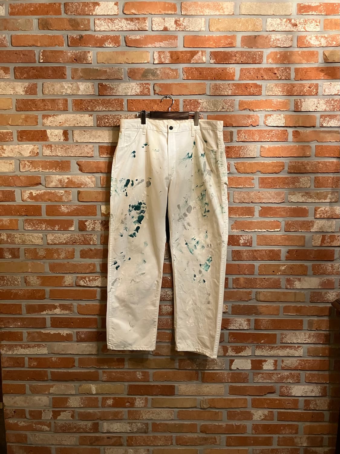 디키즈 빈티지 화이트 카펜터 페인터 팬츠 상품이미지1