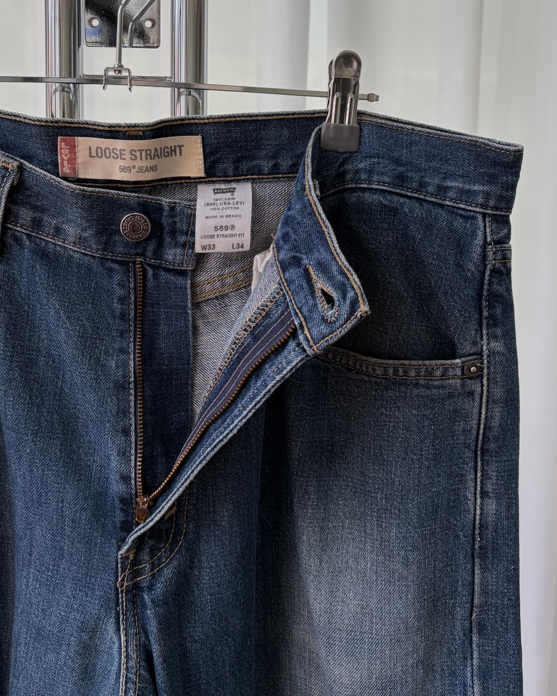 [33-34인치]리바이스 00s mexico 569 루즈 스트레이트 데님 상품이미지6