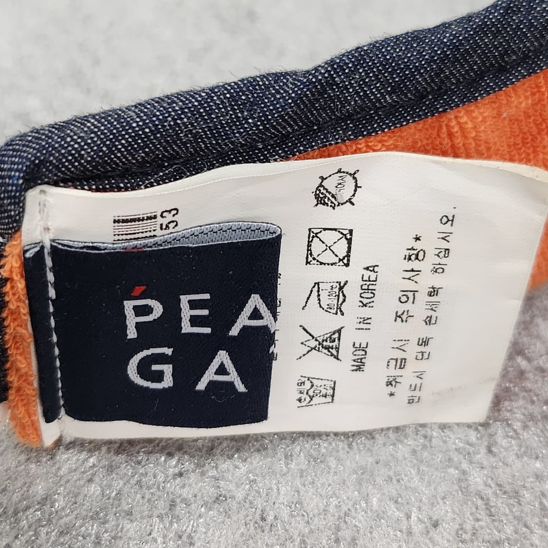 파리게이츠 국내 정품 썬캡 연청 체크 56cm 상품이미지7