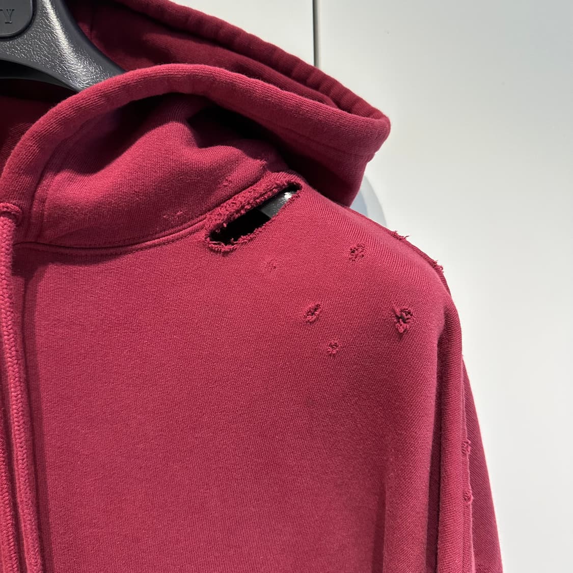 라프시몬스 21-22fw 네바다 디스트레시드 후드 상품이미지5