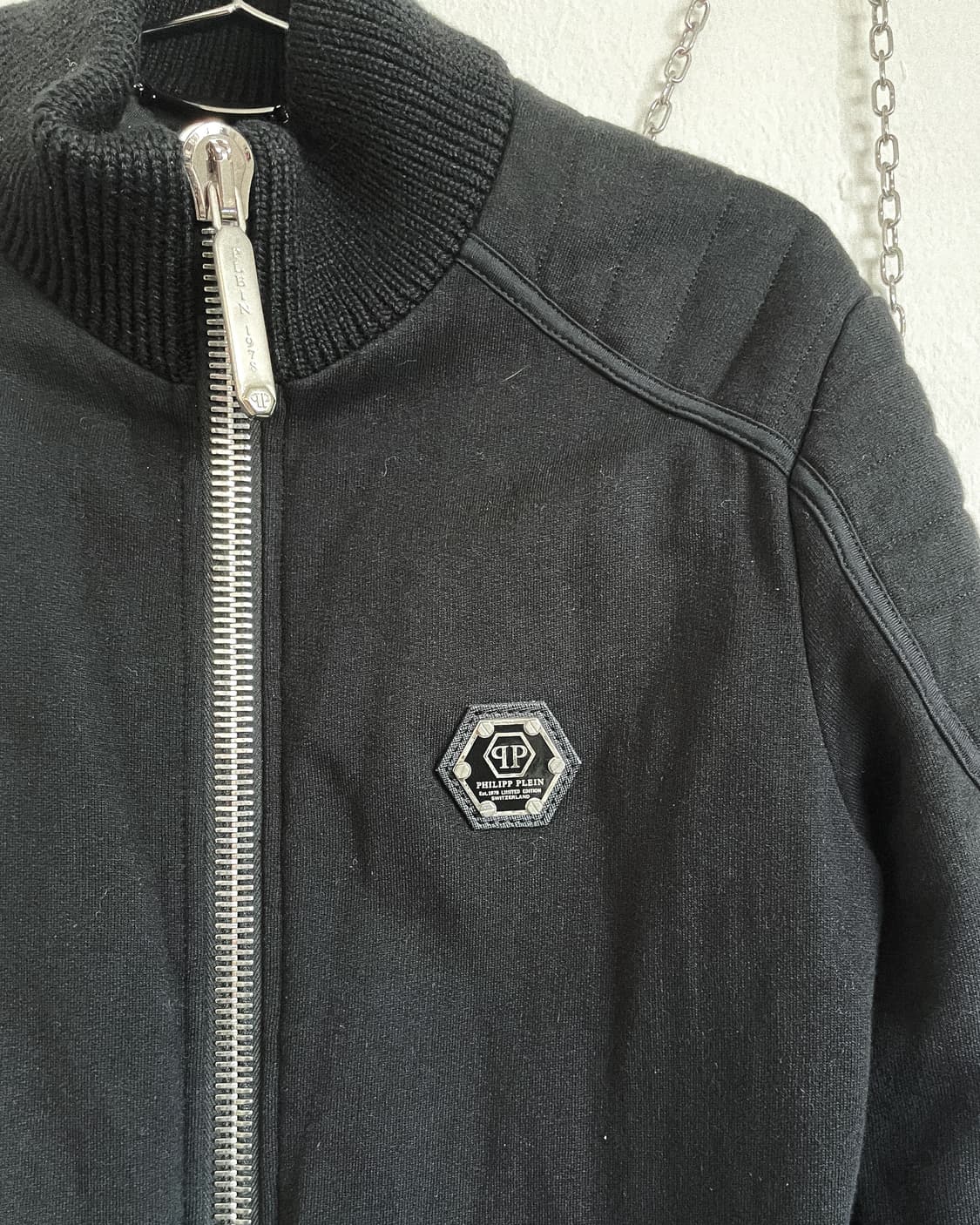 필립플레인 코튼 바이커 집업 상품이미지6