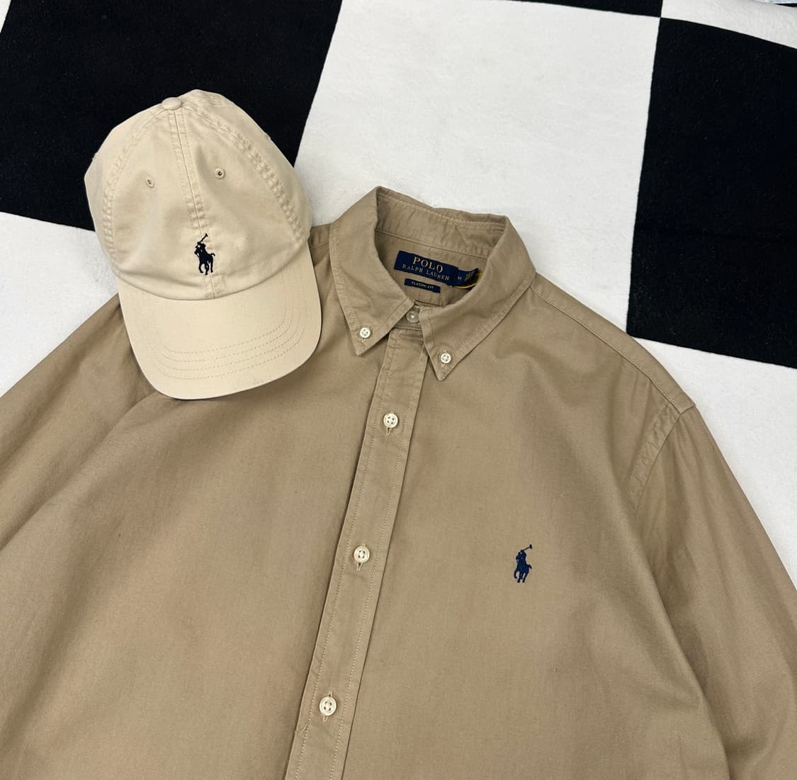 polo 폴로 랄프로렌 옥스포드 셔츠 베이지  상품이미지2