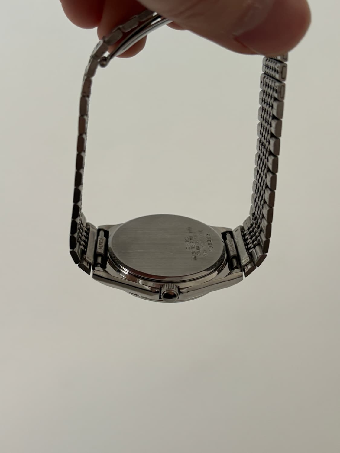 1990s Spirit Texture Dial Silver Quartz 상품이미지8